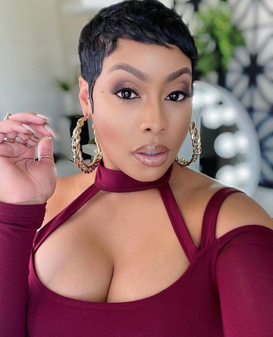 CUBAN LINK HOOP EARRINGS