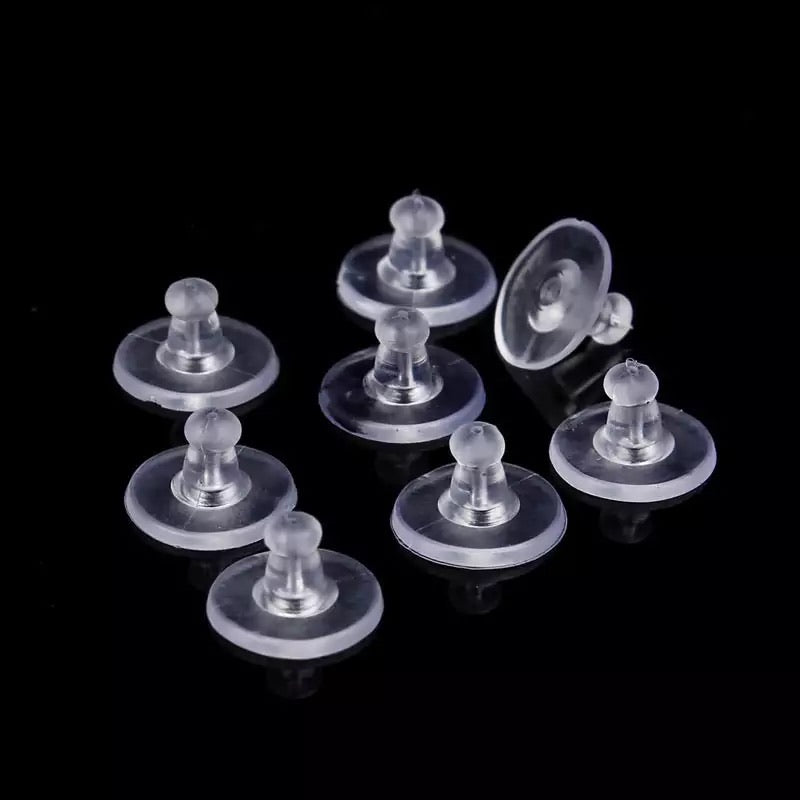 Tinted and Plastic Stopper Earring Backs – JUNELILYBEAUTY