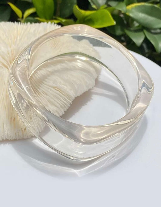 CLEAR AS DAY CHUNKY BRACELET