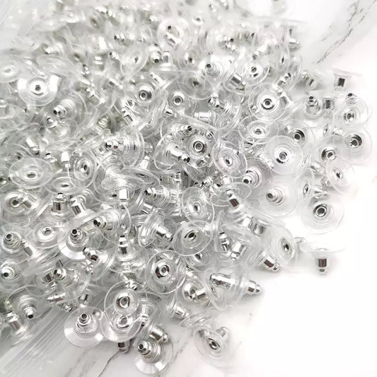HYPOALLERGENIC EARRING BACKS(12 ct)