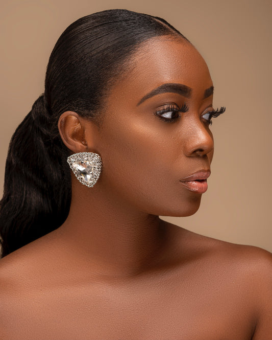 TAMIA OVERSIZED STUD EARRINGS